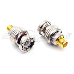 Перехідник гніздо SMA — штекер BNC