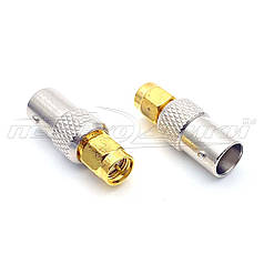 Перехідник штекер SMA — гніздо BNC