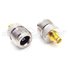 Перехідник гніздо SMA — гніздо N