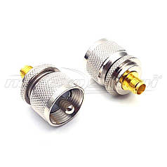 Перехідник штекер UHF — гніздо SMA