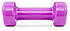 Гантель вінілова PowerPlay 4125 Achilles 0.5 кг. Рожева (1 шт.), фото 2