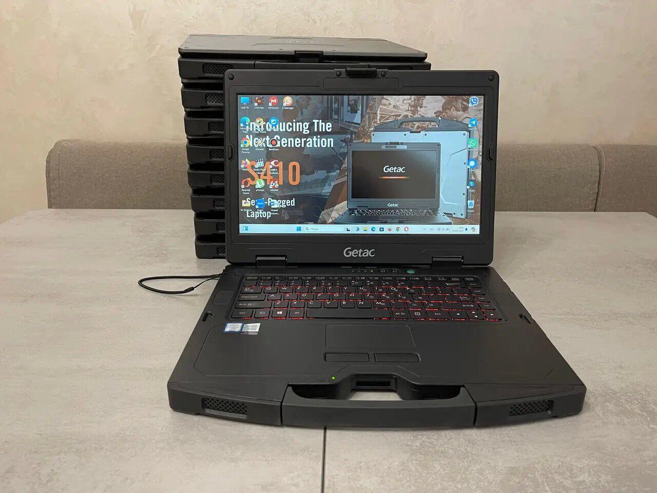 Б/в Напівзахищений ноутбук Б-клас Getac S410 G3 14" 1920x1080 Touch| i7-8665U| 16GB RAM| 1000GB SSD| UHD 620