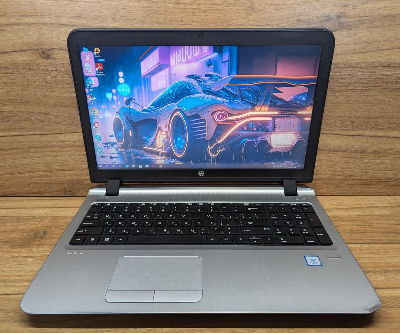 Б/в Ноутбук Б-клас HP ProBook 450 G3 15.6" 1920x1080| Core i5-6200U| 8 GB RAM| 240 GB SSD| HD 520