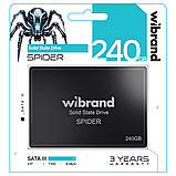 Накопичувач SSD Wibrand Spider 240GB 2.5" 7mm SATAIII Standard, фото 3