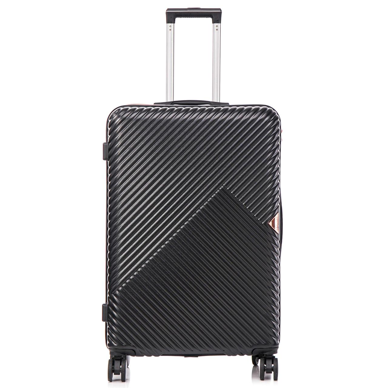 Валіза дорожня 97 л Semi Line 28" (L) Black Чемодан туристичний, фото 1