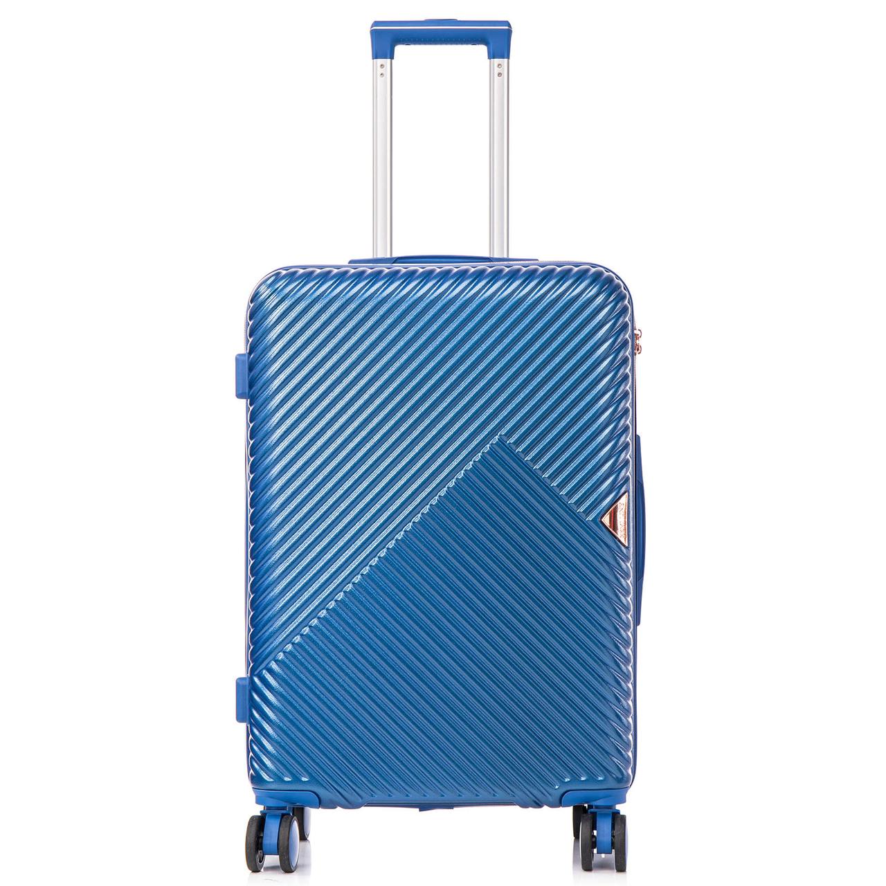Валіза дорожня 67л Semi Line 24" (M) Blue Чемодан туристичний, фото 1