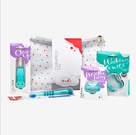 Дитячий набір бірюзовий Baby Set Curaprox