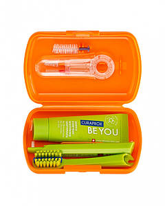 Дорожний набір Curaprox BE YOU Ortho orange/green