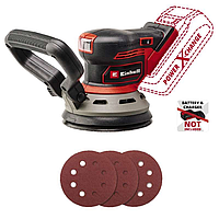 EHA Потужна шліфмашина ексцентрикова акумуляторна безщіткова Einhell TP-RS 18/32 Li BL - Solo: без АКБ, платформа 125мм