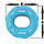 Еспандер кистьовий силіконовий PowerPlay PP-4331 Hand Grip Light 10-15-20 кг. Блакитний, фото 10