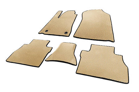 Килимки EVA  Бежевий  для Toyota Tundra 2007-2021 рр, фото 2