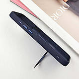 TPU+PC чохол Metal Buttons with MagSafe Colorful HQ Ring для Apple iPhone 15 Pro (6.1") Dark Blue, фото 5