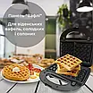 Мультимейкер 6 в 1 750 Вт Sokany SK-908 зі змінними формами для вафель, горішків, печива та страв на грилі, фото 10