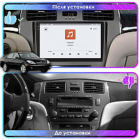 Al Штатна магнітола Android для Lexus ES IV Рестайлінг 2003-2006 екран 9" 4/64 QLED CarPlay 4G Wi-Fi GPS 360 Prime