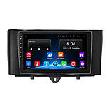 Al Штатна магнітола Android для Smart Fortwo 452 2011-2017 екран 9" 2/32Gb Wi-Fi GPS Base, фото 2