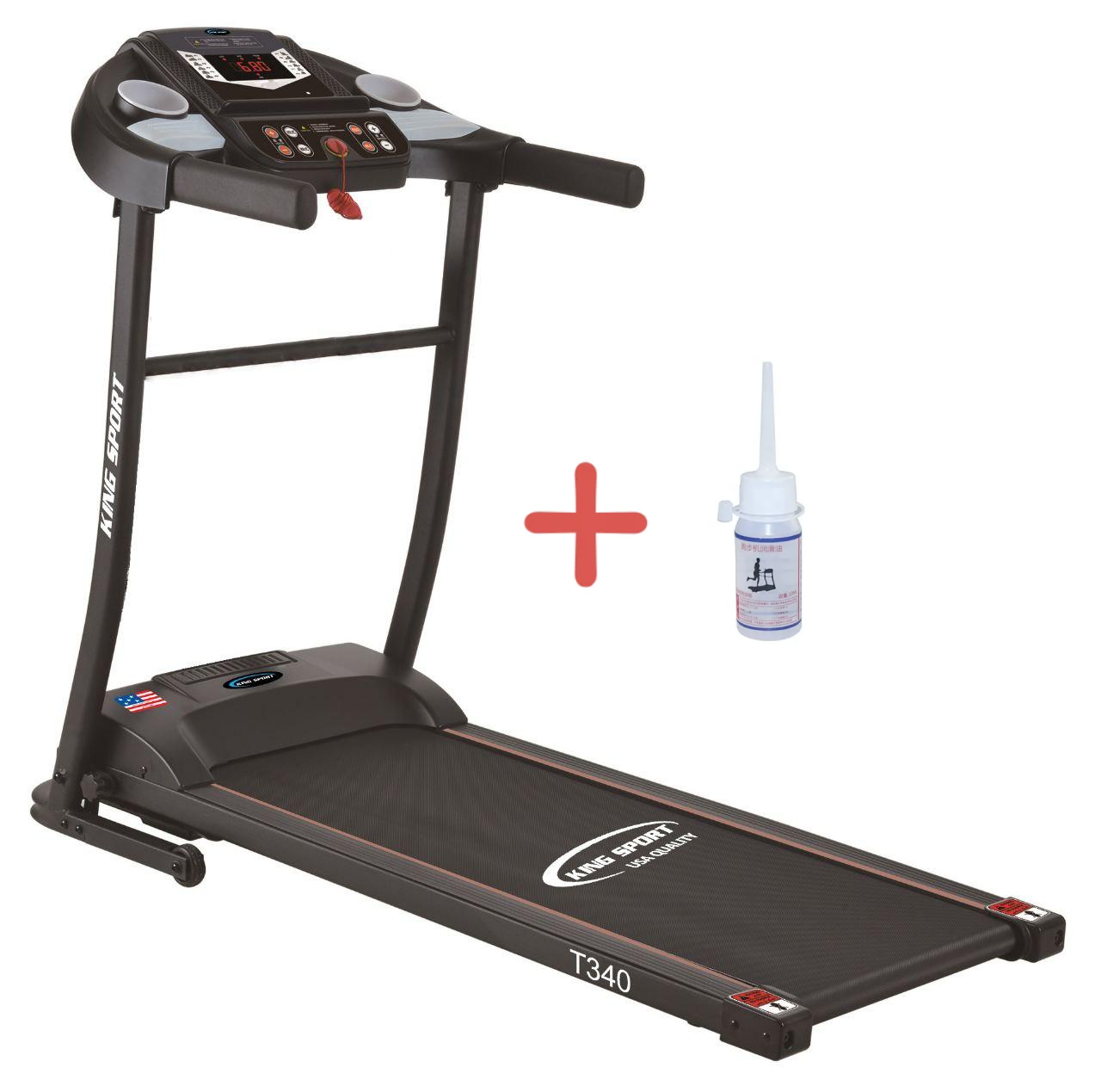 Бігова доріжка King Sport T-340 до 110 кг електрична  + Подарунок!