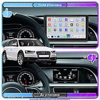Al Штатна магнітола Android для Audi A4 allroad IV (B8) Рестайлінг 2011-2016 екран 9" 4/64 QLED CarPlay 4G Wi-Fi GPS 360 Prime