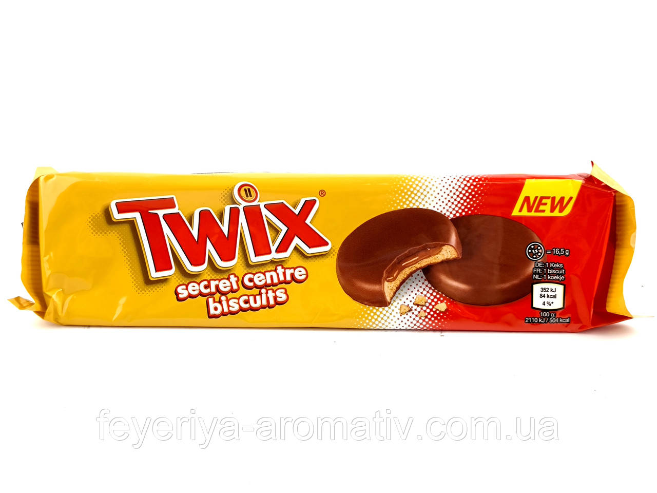 Бісквітне печиво з карамеллю Twix Secret Centre Biscuits 132 г Велика Британія