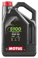 Масло моторне для мотоцикла Motul 5100 4T 10W30, 4л