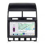 Al Штатна магнітола Android для Volkswagen Touareg I Рестайлінг 2006-2010 екран 9" 4/64 QLED CarPlay 4G Wi-Fi GPS 360 Prime, фото 2