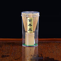 Al Вінчик із білого бамбука AL45231 для приготування чаю матча Часен Чашн 100 ворсинок