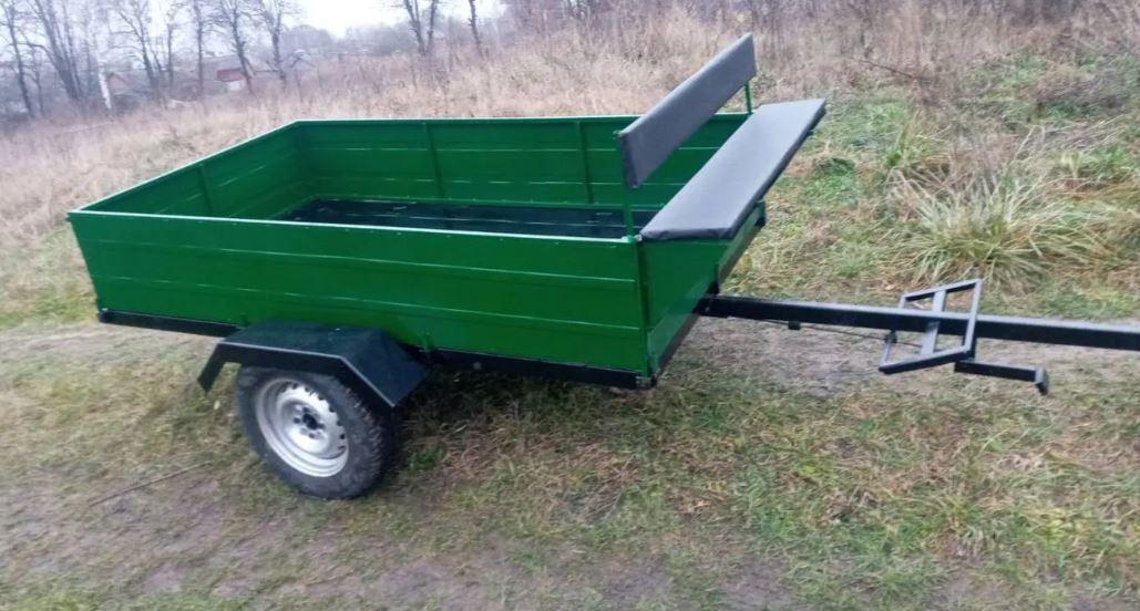 Причіп посилений відкидний 1250х2200 "Шип" (без коліс), фото 1