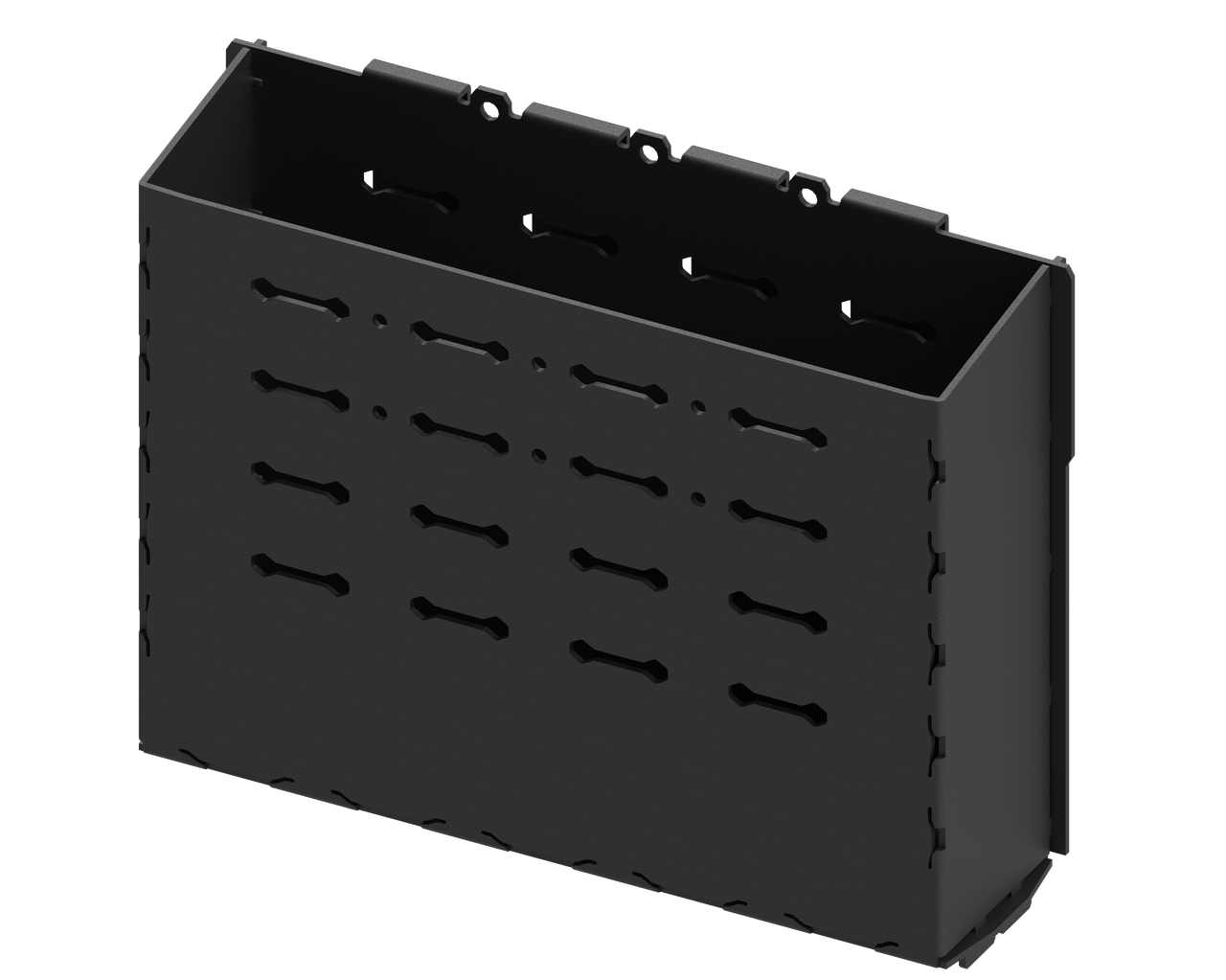 ПВХ сумка BORIKA FASTen Bm184 чорна розмір L для аксесуарів, інструментів та снастей (01.18.004.01.01), фото 1