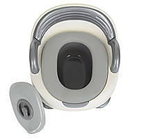 Al Горщик дитячий Bestbaby A2C-8840 з кришкою та підлокітниками Silver
