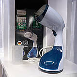 Компактний відпарювач Rainberg 3000 Вт, відпарювач для всіх типів тканини 320 мл з потужним парогенератором, фото 6