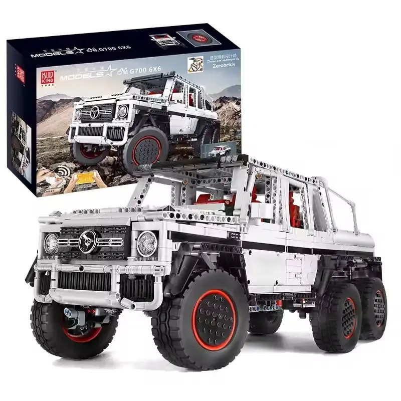 Конструктор дитячий позашляховик Джип Mercedes-Benz G63 6х6 на дистанційному управлінні на 3686 деталей, фото 1