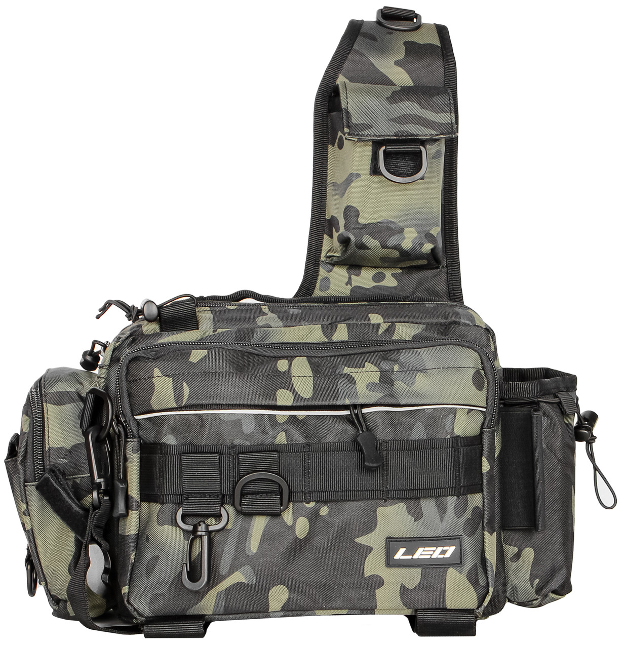 Al Сумка для рибальських снастей LEO 28159 Black Camouflage