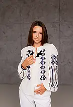 Парні вишиванки "Залісся" (молочні), фото 4