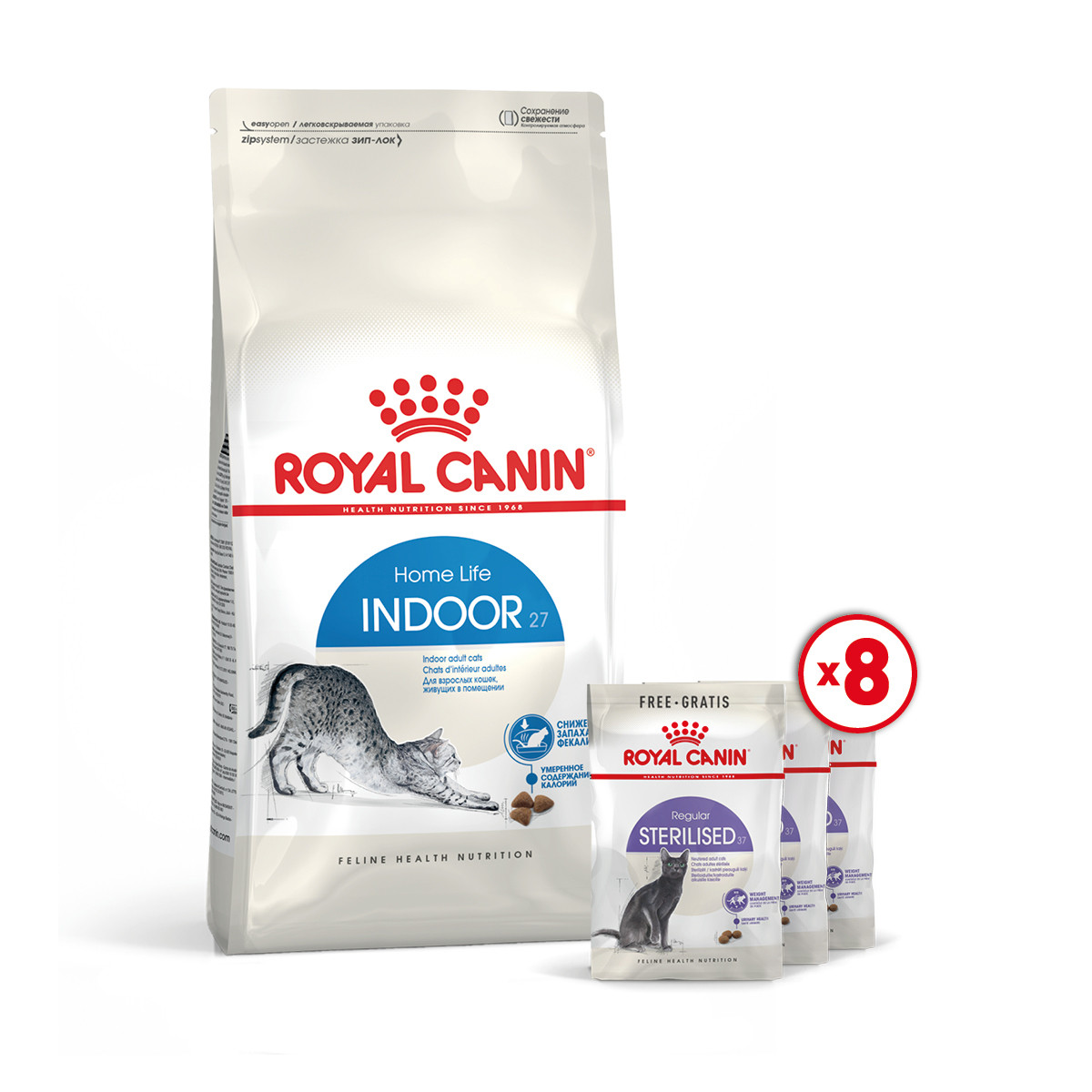 Корм для домашніх котів ROYAL CANIN INDOOR 4.0 кг