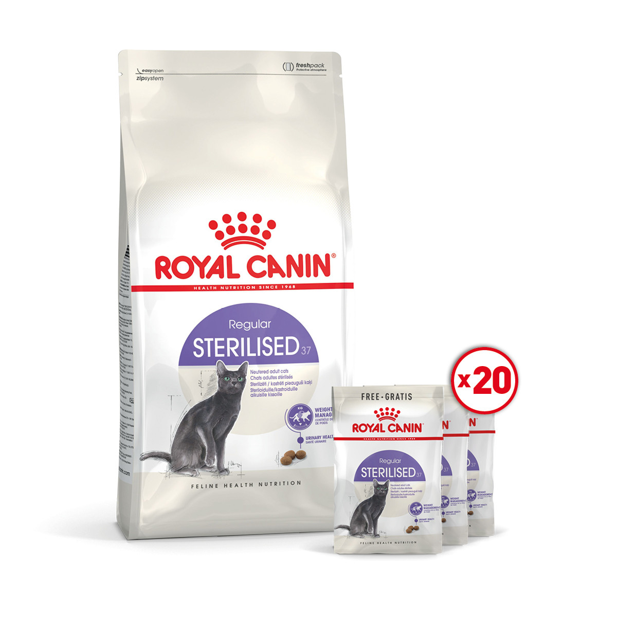 Корм для дорослих стерилізованих котів ROYAL CANIN STERILISED 10.0 кг