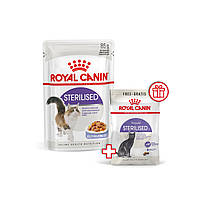 Вологий корм для дорослих стерилізованих котів ROYAL CANIN STERILISED IN JELLY 0.085 кг