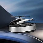 Автомобільний ароматизатор із сонячною панеллю 11,5х6,5х5см, Вертоліт / Пахучка в машину / Ароматизатор в авто, фото 5