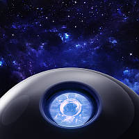 Al Проєктор Black Hole Galaxy Projector з таймером і обертом на 360° градусів бездротовий