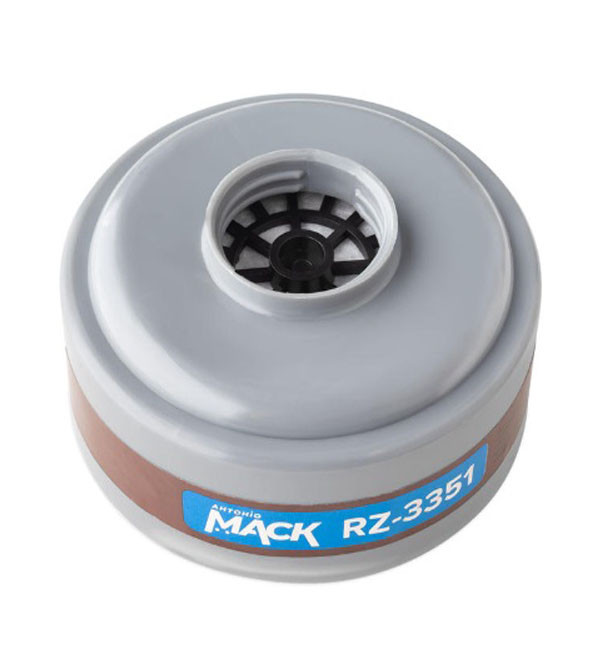 Фільтр хімічний A1 Antonio Mack RZ-3351 – захист від органічних парів, різьбове кріплення, фото 1