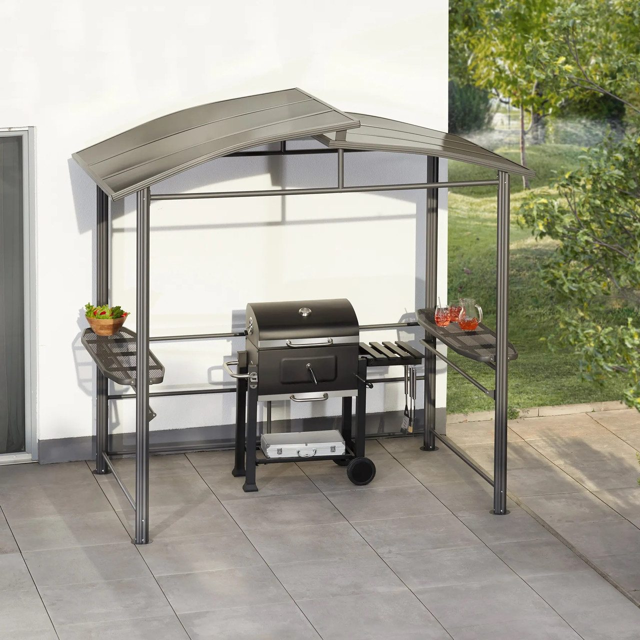 Павільйон для гриля Asado 240 x 150 x 234 см, альтанка для барбекю, фото 1