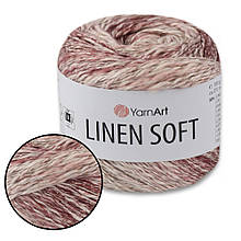 YarnArt Linen soft, №7405, пряжа льон, віскоза, бавовна