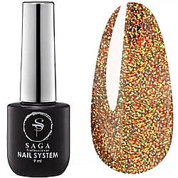 Гель-лак з ефектом «котяче око» SAGA Professional Cat Chameleon gel polish #5, 9 мл