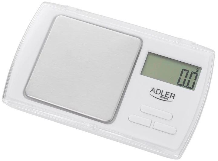 Ваги ювелірні Adler AD 3161 (500 г, точність 0.1 г, грами, унція, тройська унція, гран, карат)