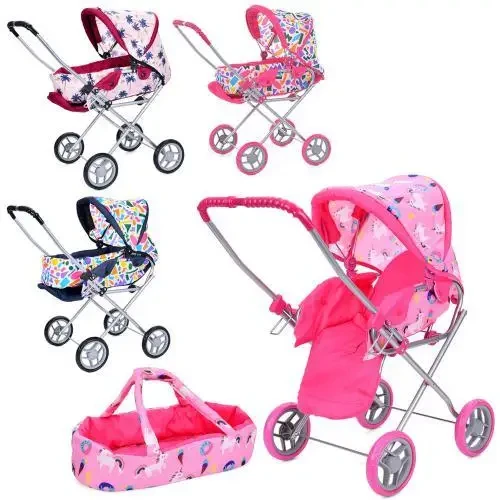 Коляска для ляльок Melogo 9391 (розмір 62-66-35см)