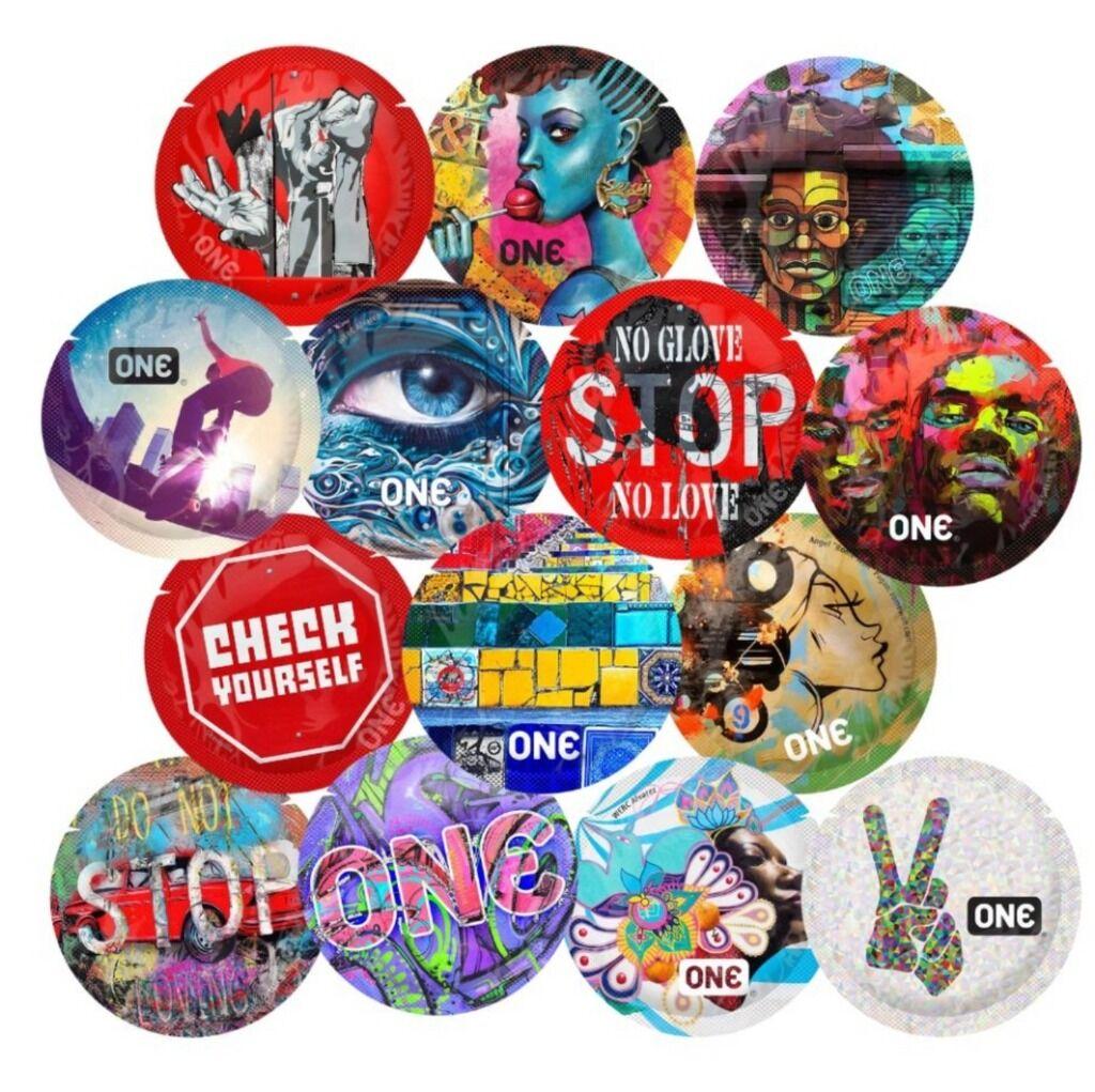 Презерватив ONE Street Art Collection 1 шт.