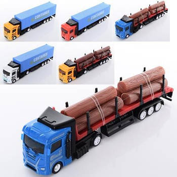 Іграшковий Трейлер інерція 31см 668-19-21 G-Rich