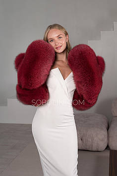 Рукавиці великі хутряні пісцеві