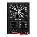 Джерело безперебійного живлення LogicPower 12V LPY-B-PSW-800VA+(560Вт) 5A/15A з правильною синусоїдою, фото 4