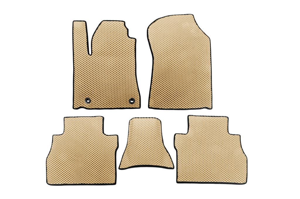 Килимки EVA (Бежевий) для Toyota Tundra 2007-2021 рр, фото 1