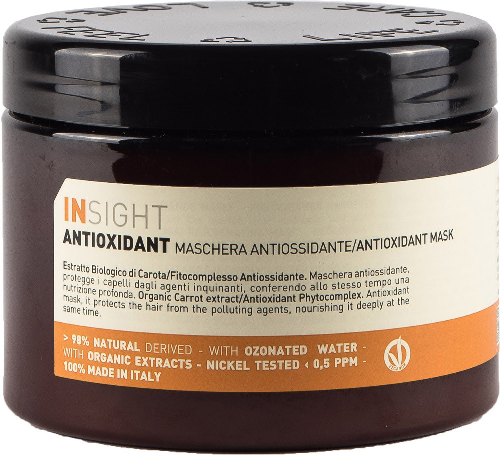 Маска Insight Antioxidant тонізуюча для всіх типів волосся 500 мл