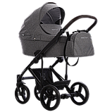 Коляска 2в1 Bebetto MAGNUM LIGHT SE 03 сірий льон EVA 503.31.24.S03, фото 2